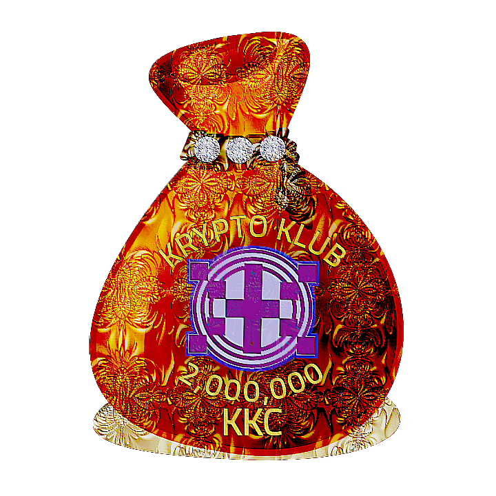 2,000,000 KKC LUXURY COIN BAG MEDAL